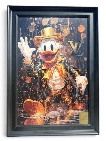 Daluxe Art - 1999 • XXL Uncle Scrooge Art Frame – 70 cm