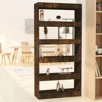 vidaXL Boekenkast/kamerscherm 80x30x166 cm spaanplaat, Huis en Inrichting, Kasten | Boekenkasten, Verzenden, Nieuw, 25 tot 50 cm