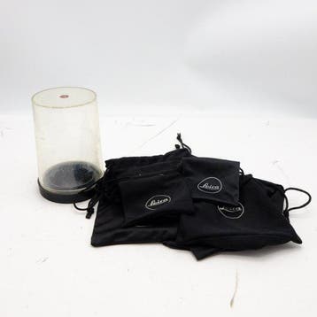 Leica lenstasjes en lenskoker (leeg, 11 stuks) (9032)