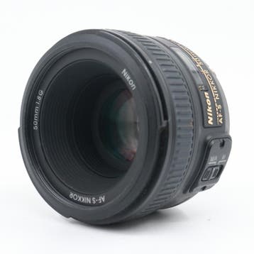 Nikon AF-S 50mm F/1.8G, Audio, Tv en Foto, Fotografie | Lenzen en Objectieven, Verzenden, Gebruikt