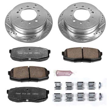 Power Stop 08-11 Lexus LX570 Rear Z36 Truck & Tow Brake Kit, Ophalen of Verzenden, Nieuw