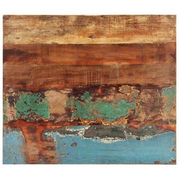 vidaXL Tafelblad rechthoekig 25-27 mm 60x60 cm massief, Verzenden, Nieuw