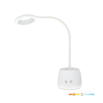 LED bureaulamp LUSIA 5W wit - draadloos - 3000K + 4000K -..., Ophalen of Verzenden, Nieuw
