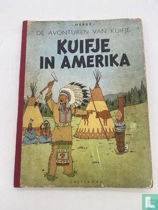 Kuifje in Amerika - 1952, Boeken, Stripboeken, Gelezen, Eén stripboek, Verzenden