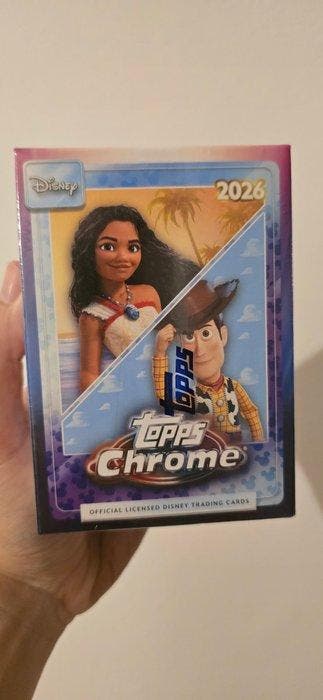 2025/26 Topps Disney Topps Chrome Disney 2026 Value Box, Nieuw