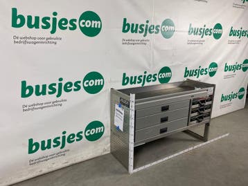 Aluca aluminium gebruikte bedrijfswagen inrichting (nr 2151), Ophalen of Verzenden