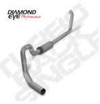 Diamond Eye KIT 4in Turbo Back Single AL: 00-03 FORD 7.3L, Ophalen of Verzenden, Nieuw