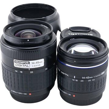 Olympus Zuiko Digital ED 14-42mm F3.5-5.6 + Zuiko Digital, Nieuw