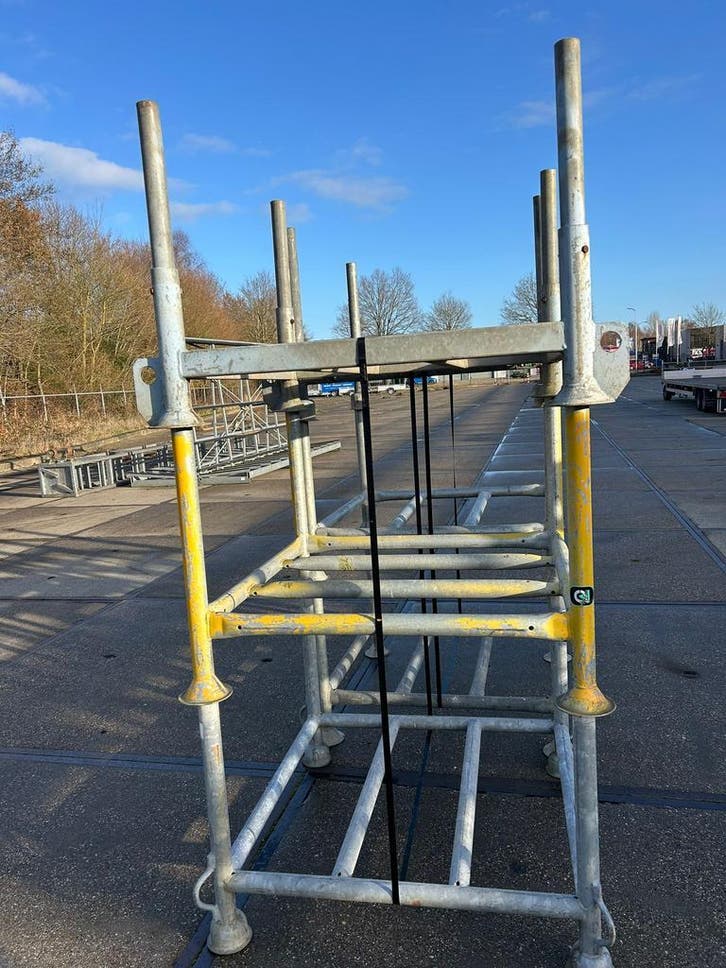 Stapelrek, stapelracks, rek, rekken, partij, Doe-het-zelf en Verbouw, Kratten en Dozen, 100 cm of meer, Gebruikt, Overige typen