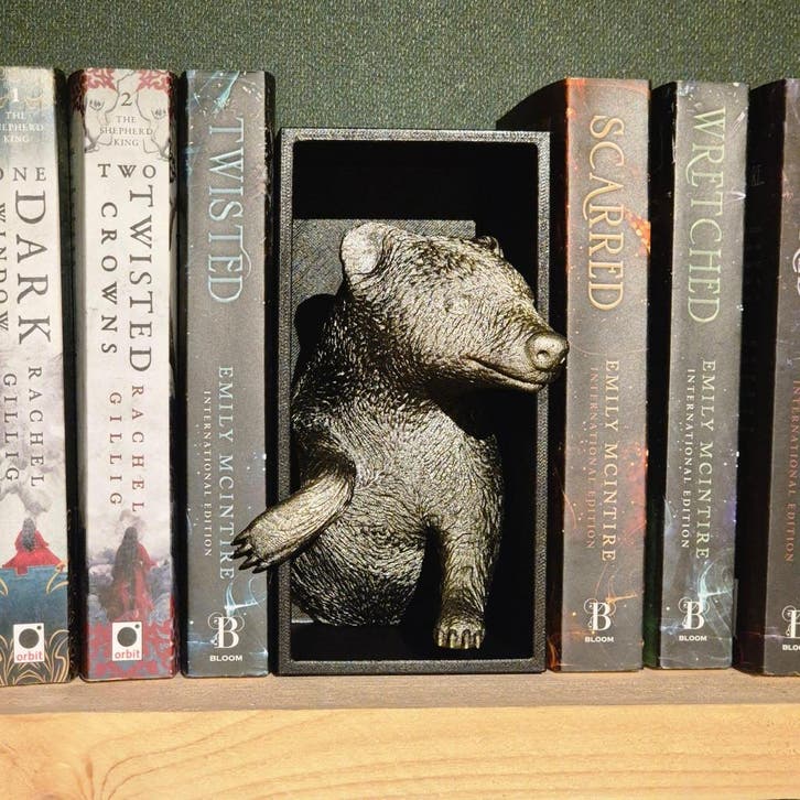 Badger Emerging -- book nook, Verzamelen, Beelden en Beeldjes, Nieuw, Verzenden