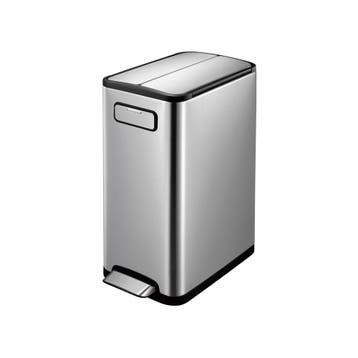 EKO Ecofly Step Bin 45 ltr - Mat RVS, Verzenden, Nieuw