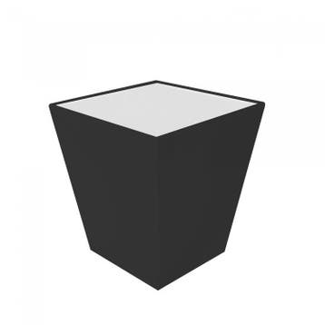 Eettafel Conic Dinner | Polyethyleen/Acryl | Zwart | 70 x..., Verzenden, Nieuw in verpakking