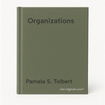 Organizations - Pamela S. Tolbert 9780131293786, Verzenden, Gelezen, Pamela S. Tolbert