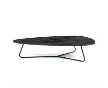 Salontafel Neno 95x130 cm Zwart | Eleonora, Ophalen of Verzenden, Nieuw