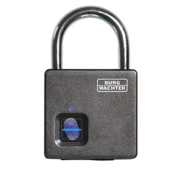 Burg-Wächter Scan & Lock 610/53 hangslot met vingerafdruk, Doe-het-zelf en Verbouw, Verzenden, Nieuw