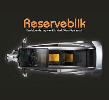Reserveblik,  Een bloemlezing van Elk Merk Waardige Autos, Verzenden, Nieuw, Algemeen