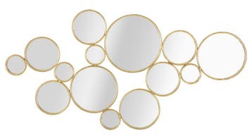 WANDPANEEL MET SPIEGELS CM 100X2,3X51,5, Ophalen of Verzenden, Nieuw
