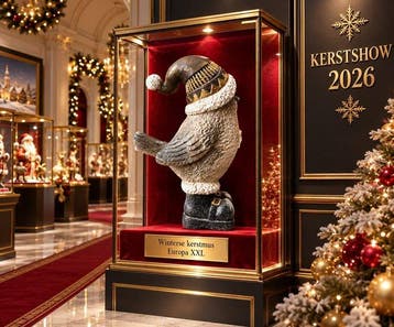 Kerstdecoratie - ***GROTE KERSTMUS***-XXL 43,5 CM -, Diversen, Nieuw