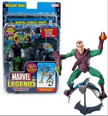 Toybiz - Marvel Legends - Green Goblin (rare unmasked, Verzenden, Nieuw