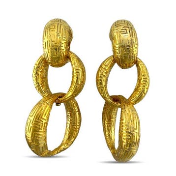 Oorbellen - 18 karaat Geel goud, Exclusieve 18K geelgouden, Nieuw