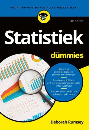 Statistiek voor Dummies 9789045358048, Verzenden, Zo goed als nieuw