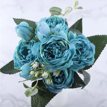 Kunst Boeket - Zijden Rozen Roos Bloemen Luxe Boeketten, Verzenden, Nieuw
