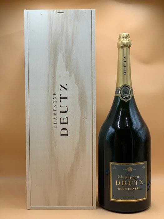 Deutz - Champagne Brut Classic - 1 Mathusalem (6,0 liter), Verzamelen, Wijnen