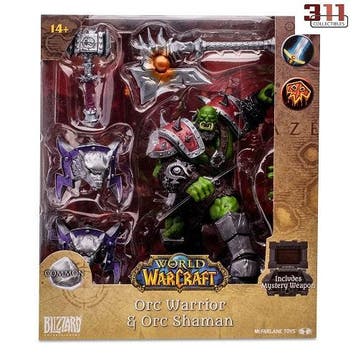 McFarlane Toys - World of Warcraft - Orc: Warrior / Shaman, Verzenden, Nieuw