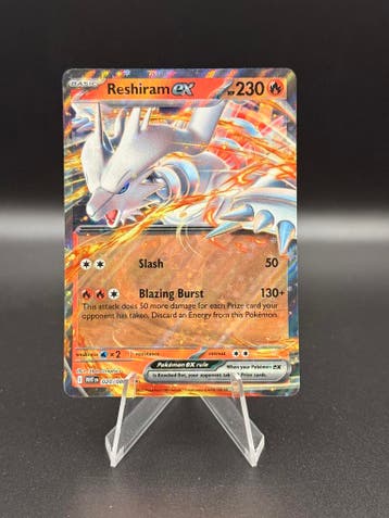 Pokemon Scarlet &amp; Violet Reshiram EX #020/086, Hobby en Vrije tijd, Verzamelkaartspellen | Pokémon, Verzenden, Zo goed als nieuw