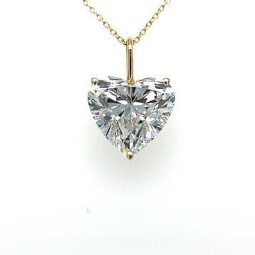 Halsketting - 14 karaat Geel goud - 7.01ct. tw. Diamant, Nieuw