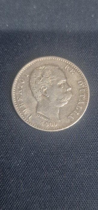 Italië, Koninkrijk Umberto I. 1 Lira 1900 (Zonder
