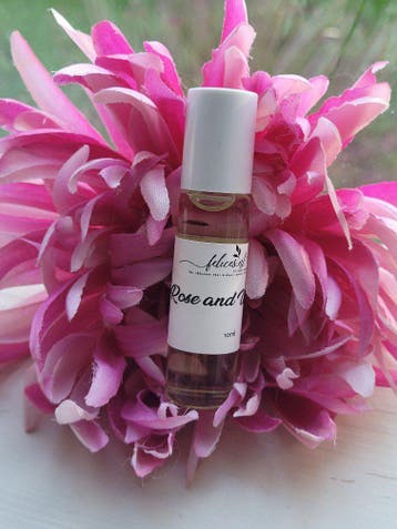 Rose and wood parfum olie 10ml, Nieuw