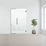 Glazen binnendeur met zijlicht zonder kozijn RVS beslag-Sati, Ophalen of Verzenden, Nieuw