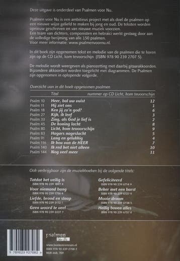 Licht, kom tevoorschijn / Psalmen voor Nu 9789023927082, Boeken, Verzenden, Zo goed als nieuw, Niels Dolieslager