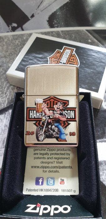 Zippo - Original Zippo Rarität Harley Davidson Motor Cycles, Nieuw