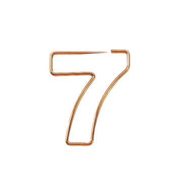 1x Paperclip nummer 7 (Overige Decoratie), Ophalen of Verzenden, Nieuw