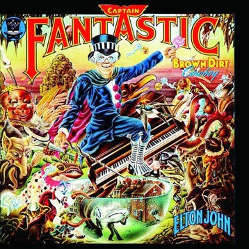 cd - elton john - Captain Fantastic And The Brown Dirt Co..., Verzenden, Zo goed als nieuw