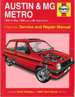 1980 - 1990 AUSTIN & MG METRO VRAAGBAAK ENGELS