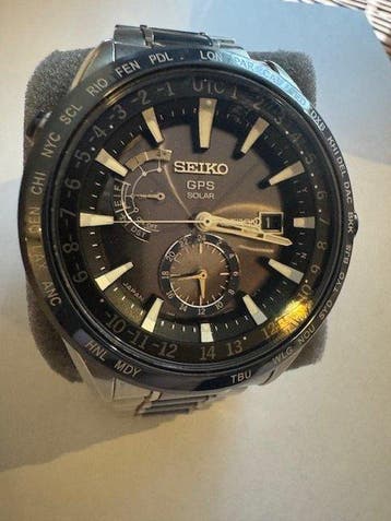 Seiko - Astron GPS Solar Chronograph - Zonder minimumprijs -