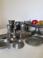 Fruitschaal - Tin - 18 objecten marinoni tin