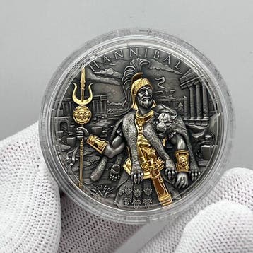 Niue. 5 Dollars 2025 – Hannibal – 2 oz Silver coin – Ag .999