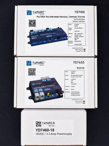 YaMoRC Universeel - Modeltrein (3) - Command Station +, Nieuw