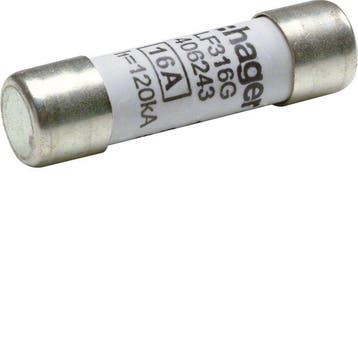 Hager Weber Industriële Cilindrische Zekering 16A 500V, Verzenden, Nieuw, Overige typen