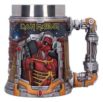 Iron Maiden Tankard Somewhere In Time, Ophalen of Verzenden, Nieuw