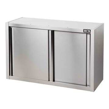 HCB Wandkast - schuifdeur - 100 cm - RVS, Verzenden, Nieuw in verpakking, Overige typen