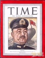 Cover Time Magazine1944 met Osami Nagano (lijst optie), Verzamelen, Militaria | Tweede Wereldoorlog, Verzenden