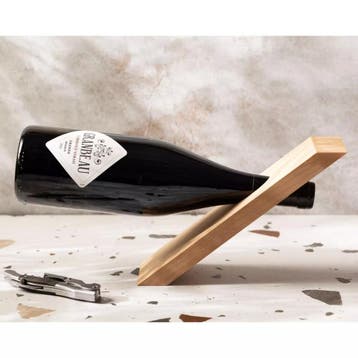 HOCHO Beukenhouten Balans Wijnhouder 250x80x20 mm – Stijl., Ophalen of Verzenden, Nieuw