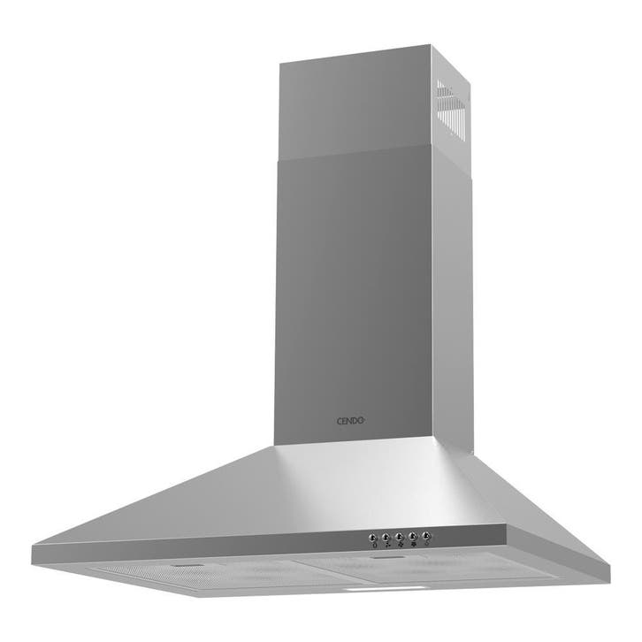 CENDO BMB526PDR - Wand Afzuigkap - 60 cm - Piramide - RVS, Witgoed en Apparatuur, Afzuigkappen, Inbouw, 600 tot 800 m³ per uur