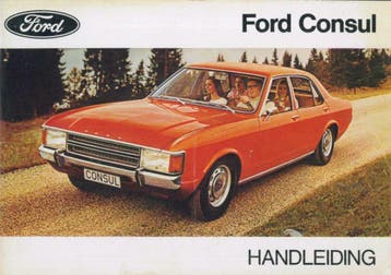1972 Ford Consul Instructieboekje Handleiding Nederlands, Auto diversen, Verzenden