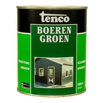 Tenco Boerengroen 1 liter, Ophalen of Verzenden, Nieuw